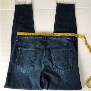 MOTHER High Waisted Looker Frayed